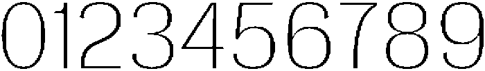 Gargenic Thin otf (100) Font OTHER CHARS