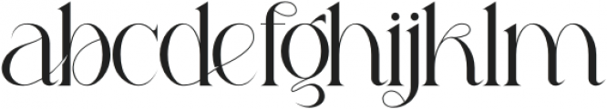 Garges otf (400) Font LOWERCASE