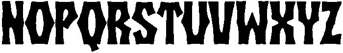 Gargoyle Regular otf (400) Font UPPERCASE