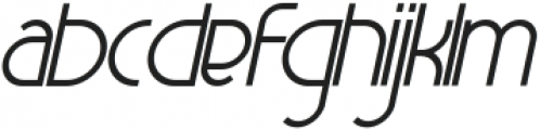 Garil Regular Italic otf (400) Font LOWERCASE