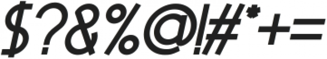 Garil Semi Bold Italic otf (600) Font OTHER CHARS