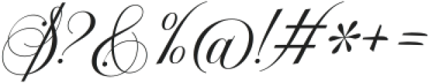 Garinstae Script Italic Italic ttf (400) Font OTHER CHARS