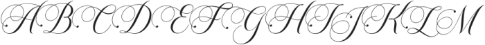 Garinstae Script Italic Italic ttf (400) Font UPPERCASE