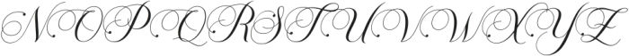 Garinstae Script Italic Italic ttf (400) Font UPPERCASE