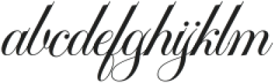 Garinstae Script Italic Italic ttf (400) Font LOWERCASE