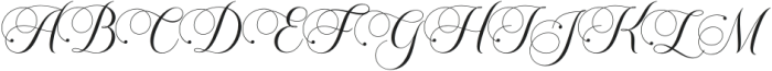 GarinstaeScript-Regular otf (400) Font UPPERCASE