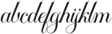 GarinstaeScript-Regular otf (400) Font LOWERCASE