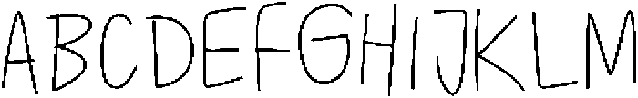 Garistipis Regular otf (400) Font UPPERCASE