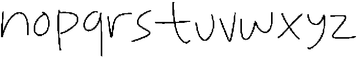 Garistipis Regular otf (400) Font LOWERCASE