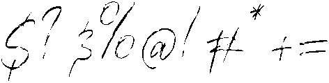 Garland otf (400) Font OTHER CHARS