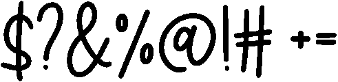 Garlic Regular otf (400) Font OTHER CHARS