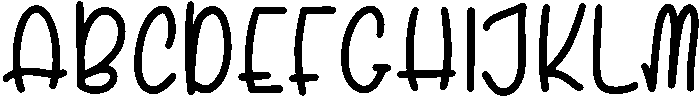 Garlic Regular otf (400) Font UPPERCASE