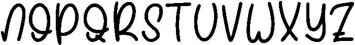 Garlic Regular otf (400) Font UPPERCASE