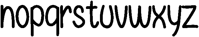 Garlic Regular otf (400) Font LOWERCASE