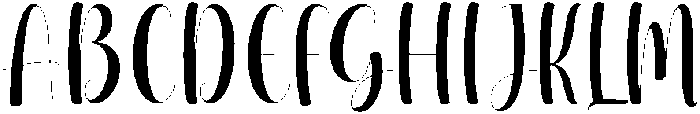 Garlic Regular otf (400) Font UPPERCASE
