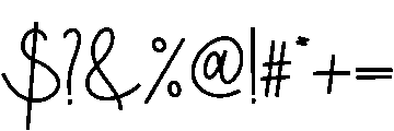 Garlic Regular otf (400) Font OTHER CHARS