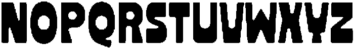 Garly Regular otf (400) Font UPPERCASE