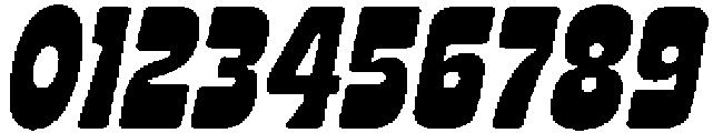 Garly Slanted otf (400) Font OTHER CHARS
