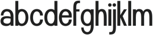 Garment Regular otf (400) Font LOWERCASE