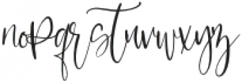 Garmisch Script Regular otf (400) Font LOWERCASE