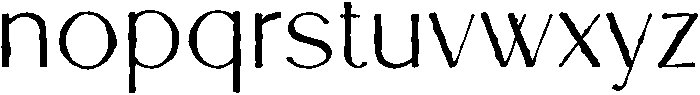 Garner Regular otf (400) Font LOWERCASE