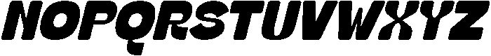 Garnisha Italic otf (400) Font UPPERCASE