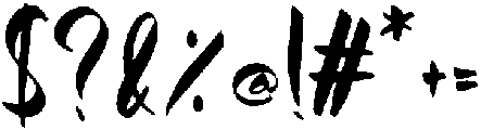 Garnite Regular otf (400) Font OTHER CHARS