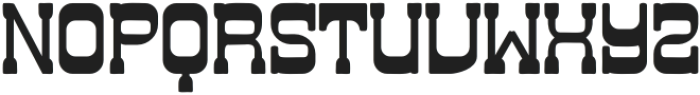 Garphel Regular otf (400) Font UPPERCASE