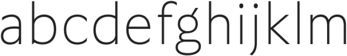 Garrison Thin otf (100) Font LOWERCASE