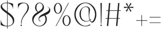 Gartis Regular otf (400) Font OTHER CHARS