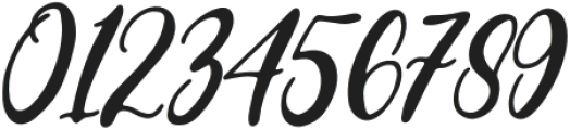 Gaseda Italic otf (400) Font OTHER CHARS