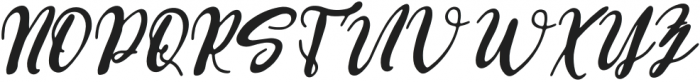 Gaseda Italic otf (400) Font UPPERCASE