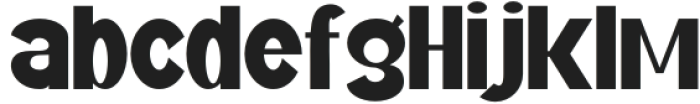 Gaseno Bold otf (700) Font LOWERCASE