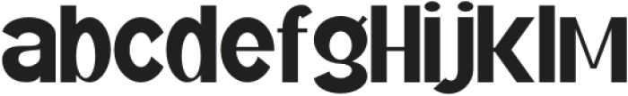 Gaseno SemiBold otf (600) Font LOWERCASE