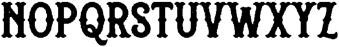 Gashroad-Regular otf (400) Font UPPERCASE