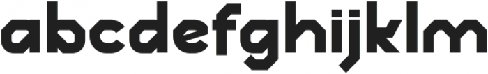 Gasted Regular otf (400) Font LOWERCASE