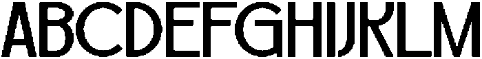 Gasteno Regular otf (400) Font UPPERCASE