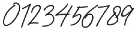 Gasterye Script Regular otf (400) Font OTHER CHARS