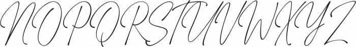 Gasthony Signature otf (400) Font UPPERCASE