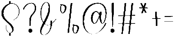 Gastonia Calligraphy Regular otf (400) Font OTHER CHARS