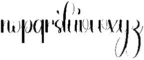 Gastonia Calligraphy Regular otf (400) Font LOWERCASE