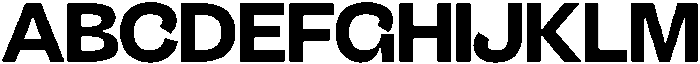 Gastre Bold otf (700) Font UPPERCASE