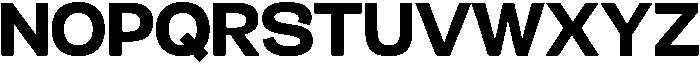 Gastre Bold otf (700) Font UPPERCASE