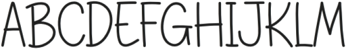 GastronRegular otf (400) Font UPPERCASE