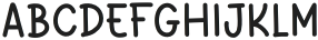 GastronRegular otf (400) Font LOWERCASE