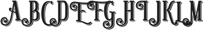 Gastronomy Shade otf (400) Font UPPERCASE