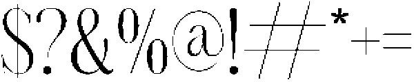 Gate otf (400) Font OTHER CHARS