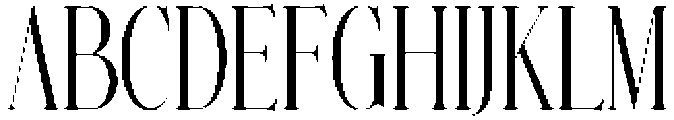 Gate otf (400) Font UPPERCASE