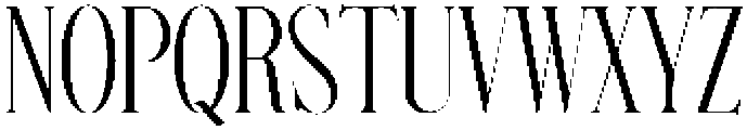 Gate otf (400) Font LOWERCASE