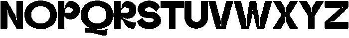 Gatega Black otf (900) Font UPPERCASE